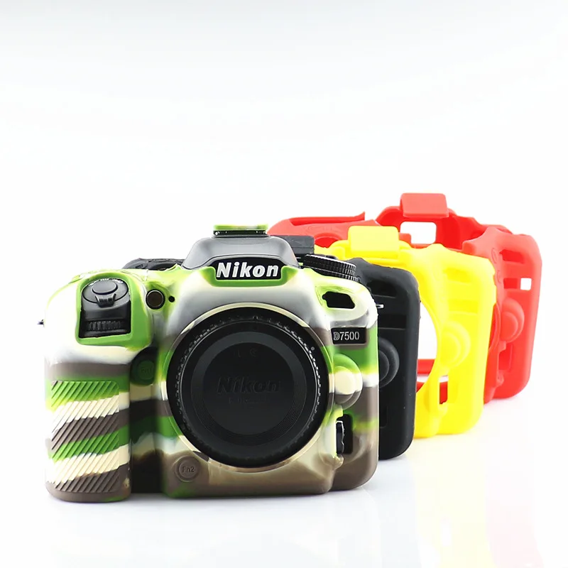 

New Style Applicable Nikon Single-lens Reflex Camera D7500 Silicone Cover Protective Case D7500 Silicone Cover Camera Only