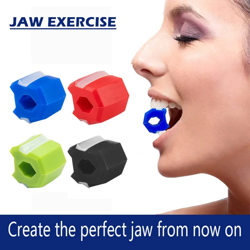 Chew Ball Training Jaw Exerciser Double Chin Reducer Eliminator For Jawline Shaper Facial Toner