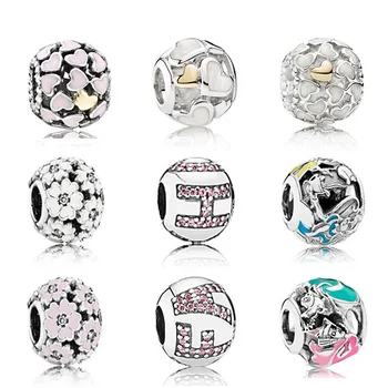 

NEW New Genuine 100% 925 Sterling Silver Modern trend Charms Bead Fit Original Bracelet DIY bracelet factory Wholesale