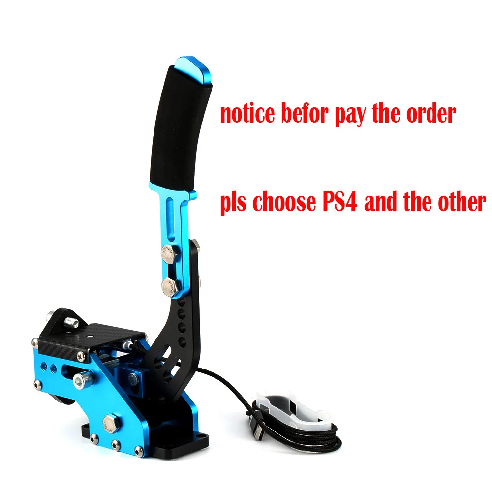 Online Para Logitech G29 G27 freno de mano freno de mano usb Rally Sim juegos de carreras deriva Sensor Usb freno sistema pc14 poco Sensor Hall SIM para t300 T500 G25 ps4 freno de mano freno mano hidraulico