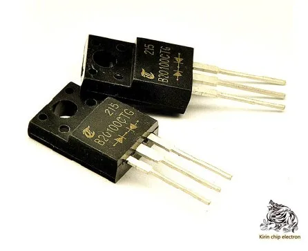 

10pcs/LOT Original new MBRF20100CT Schottky diode MBRF201000CTG rectifier TO-220F plastic seal