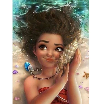 

Diamond Painting Cartoon Diamond Embroidery 5D Diy Diamond Rhinestones Picture Needle Arts Craft