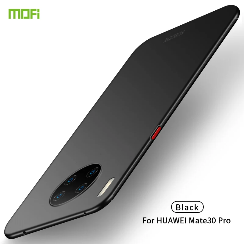 Для huawei mate 30 Pro чехол MOFi жесткий Роскошный защитный чехол для huawei mate 30 Pro Чехол для телефона - Цвет: Черный