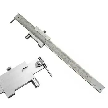 

0.1mm Stainless Steel Vernier Caliper Micrometer Machinist Gauge Measuring Tool