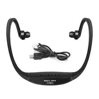 

2GB Sports Professional Wireless Running Playing Outdroor Headphone MP3 Music Player Headset Headphone Earphone TF Card Slot