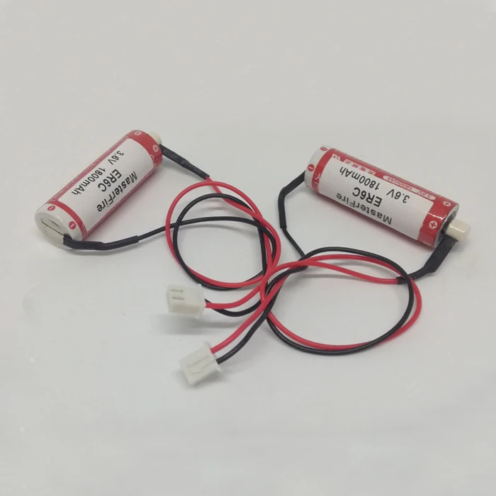MasterFire 3 шт./лот AA 14500 ER6C 3,6 В 1800 мАч литиевая батарея plc батареи с вилкой для Maxell
