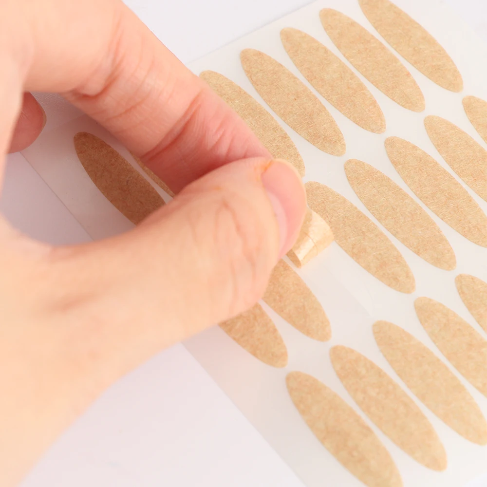 240PCS Double-fold Eyelid Sticker Magic Lace Fiber Invisible Eyelid Mesh Tape Transparent Big Eyes Self-adhesive Makeup Tools