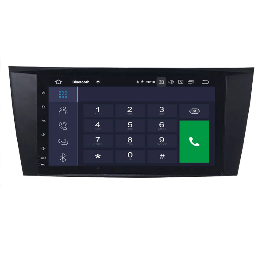 KANOR 1024*600 ips Android 9,0 автомобильный dvd-плеер с двумя цифровыми входами для Mercedes Benz E Class W211 сенсорный DSP gps-навигация Авторадио