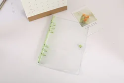 Colorful Gradient Binder Notebook Cover & Photo Sticker Album Diary Planner - A5 (Apple green)