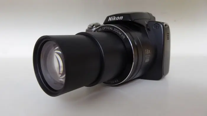 Б/у, цифровая камера Nikon Coolpix P80 10.1MP с широкоугольным оптическим уменьшением вибрации 18x(черный