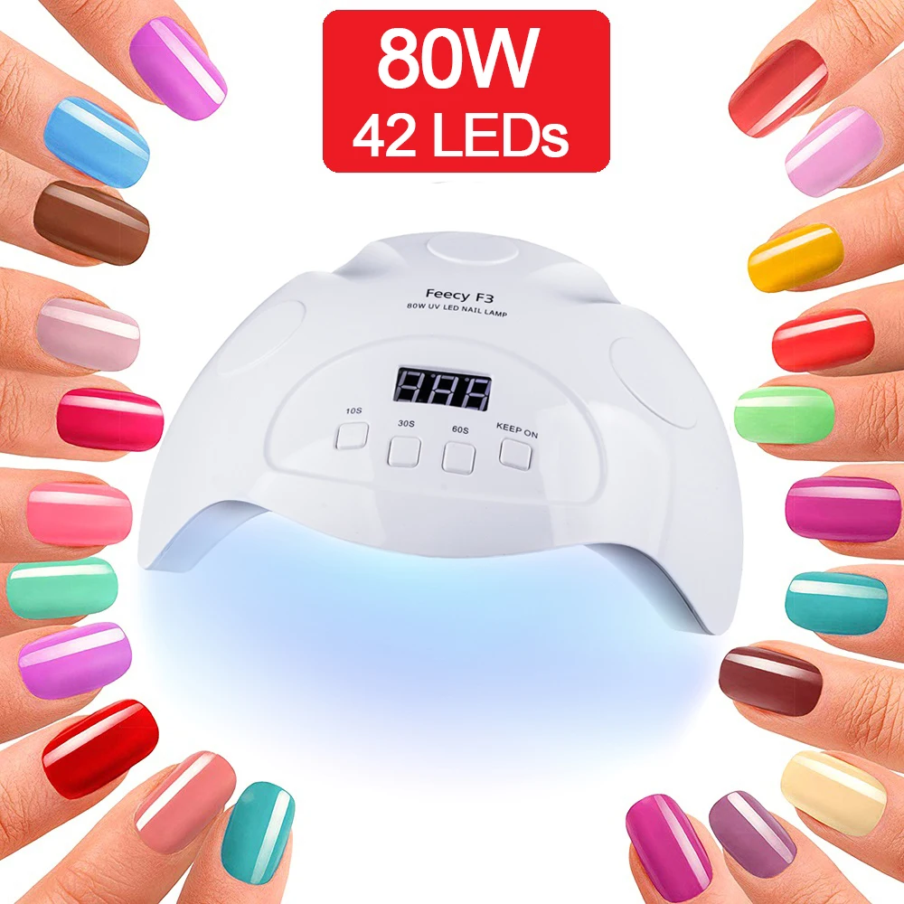 Günstige UV Lampe für Nägel Maniküre LED UV Gel Nagel Lampe Licht Nagel Trockner Gel Polnisch Mit 10 s 30 s 60 s Dual hände Pediküre Nail art Werkzeuge