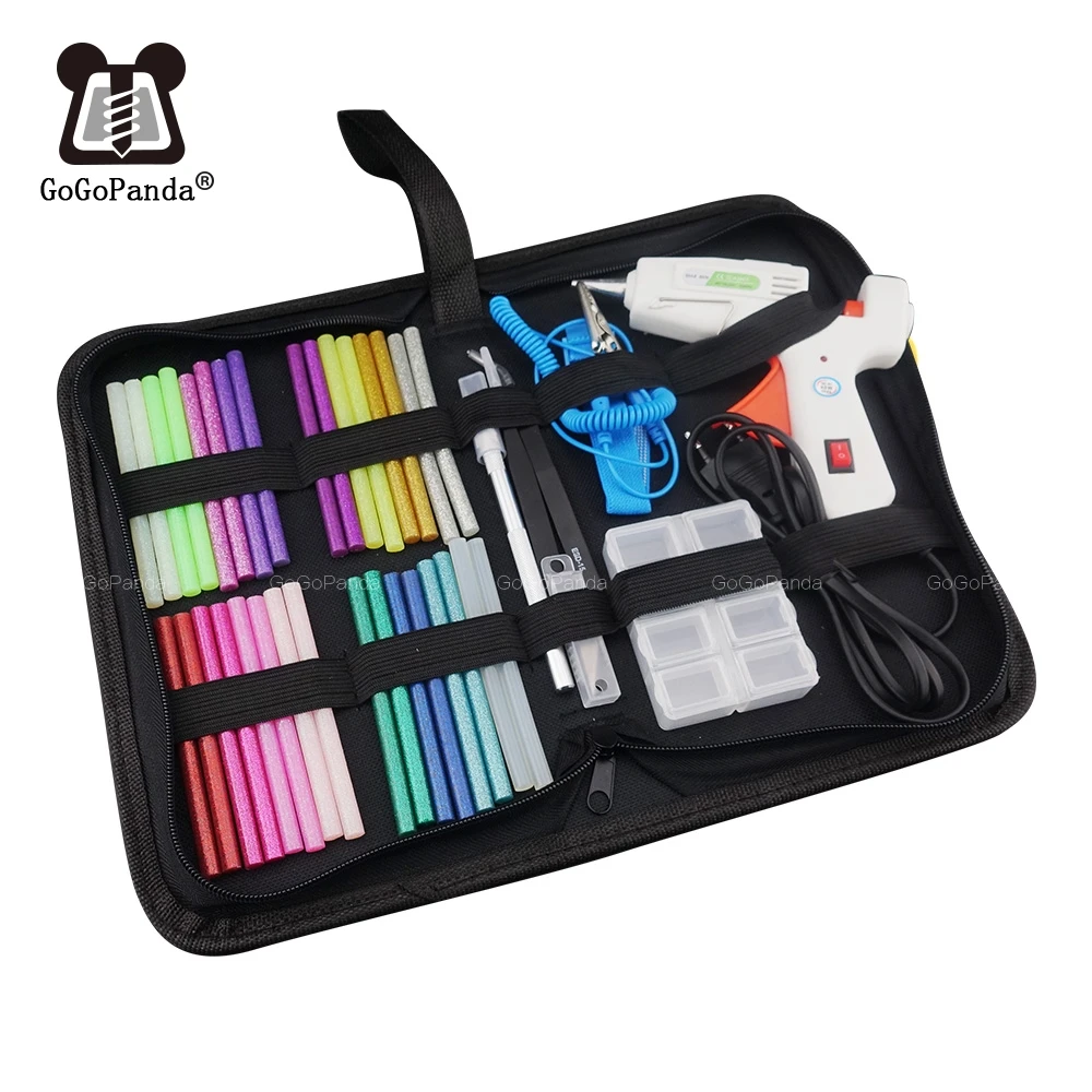 Pistola de pegamento para artesanía, 40W, pistola termofusible eléctrica, DIY profesional, 110-240V, 40W, envío gratis