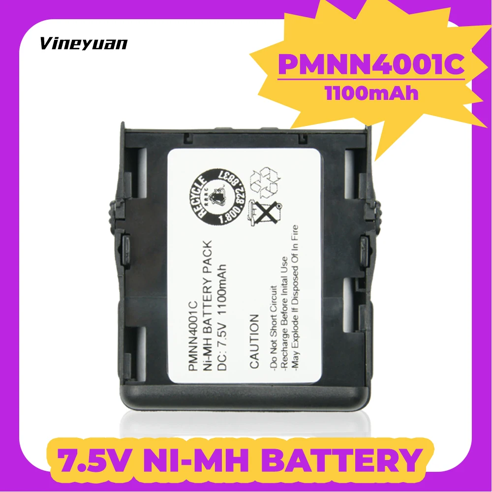 1100 мАч 7 2 в PMNN4000 PMNN4000A PMMN4001 PMMN4013 Ni-MH аккумулятор для Motorola GP68 Pacer Spirit SU42 SV52