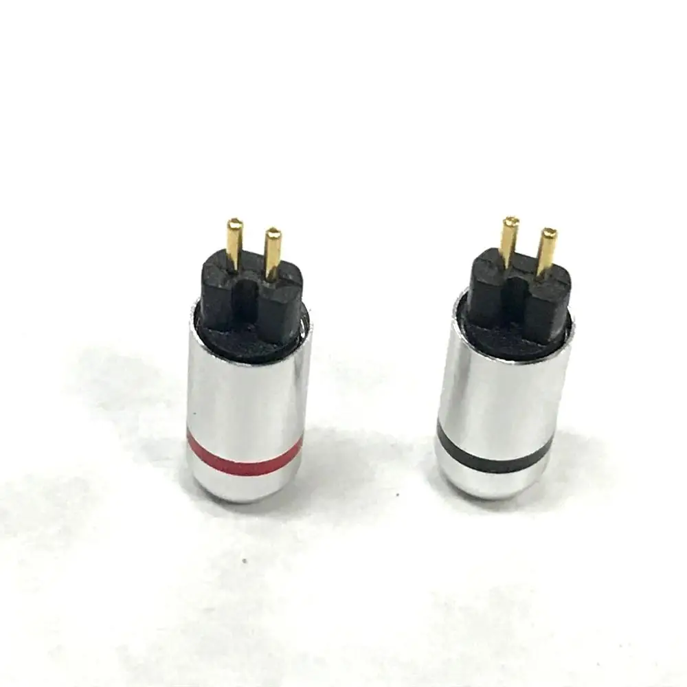 

5 Pair 0.78mm Earphone 2 Pin Plug For Westone UM3X W4R UE18 Connector Adapter