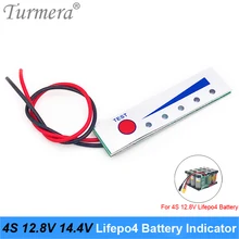 4S 12.8V 14.4V 32700 32650 Lifepo4 Battery Capacity Indicator Module Display Electric Vehicle Battery Power Tester Use Turmera 4S 12.8V 14.4V 32700 32650 Lifepo4 Battery Capacity Indicator Module Display Electric Vehicle Battery Power Tester Use Turmera
