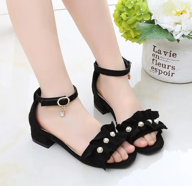

Girls Sandals 2020 New Korean Fashion Summer Soft Bottom Big Boy Baby Girl Princess Children's Shoes