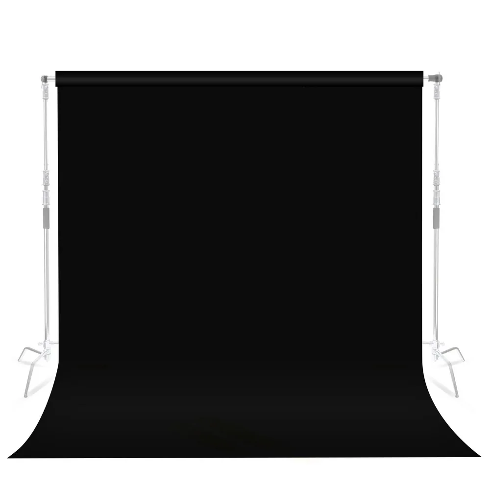 2*1m/2*2m/2*3m Black Background Cloth Velvet Velour Fabric Photography Bakcdrop