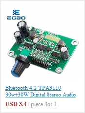1PCS EGBO Digitales Leistungsverstärker-Modul 35W Mono-Verstärkermodul Hochleistungs-TDA8932 mit geringem Stromverbrauch – Detail 6