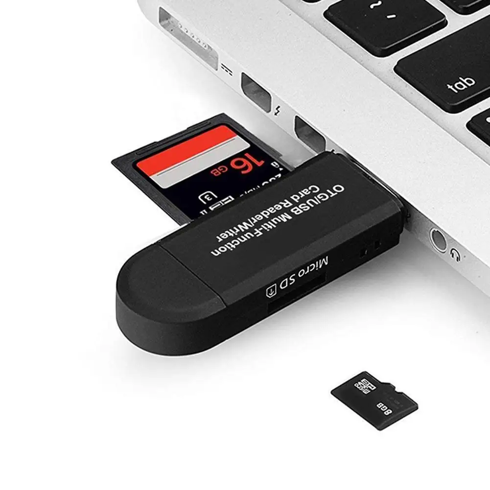 Все в одном устройство для чтения карт памяти MINI USB 2,0 OTG Micro SD/SDXC TF кардридер адаптер для ПК ноутбук компьютер