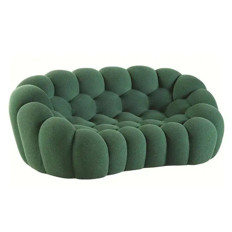 Modern Art Bubble Fabric Single-seat Sofa Chair Small Apartment Living Room  Leisure Sofa Dining Chair Creative Lazy Sofa - Living Room Chairs -  AliExpress