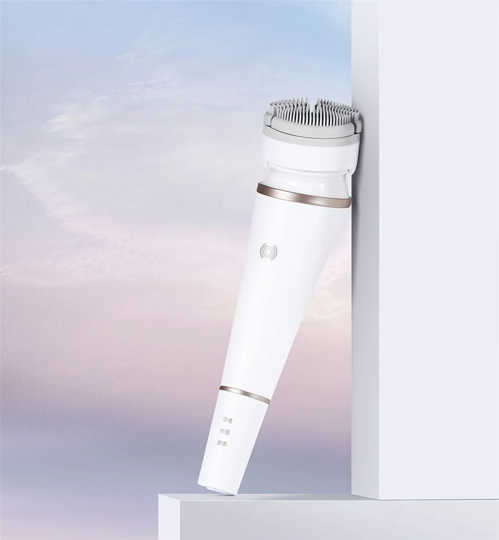 Xiaomi InFace электронный звуковой прибор для ухода за лицом глубокое очищение лица Массажер кожи для чистое масло грязи для девочки Лучший подарок