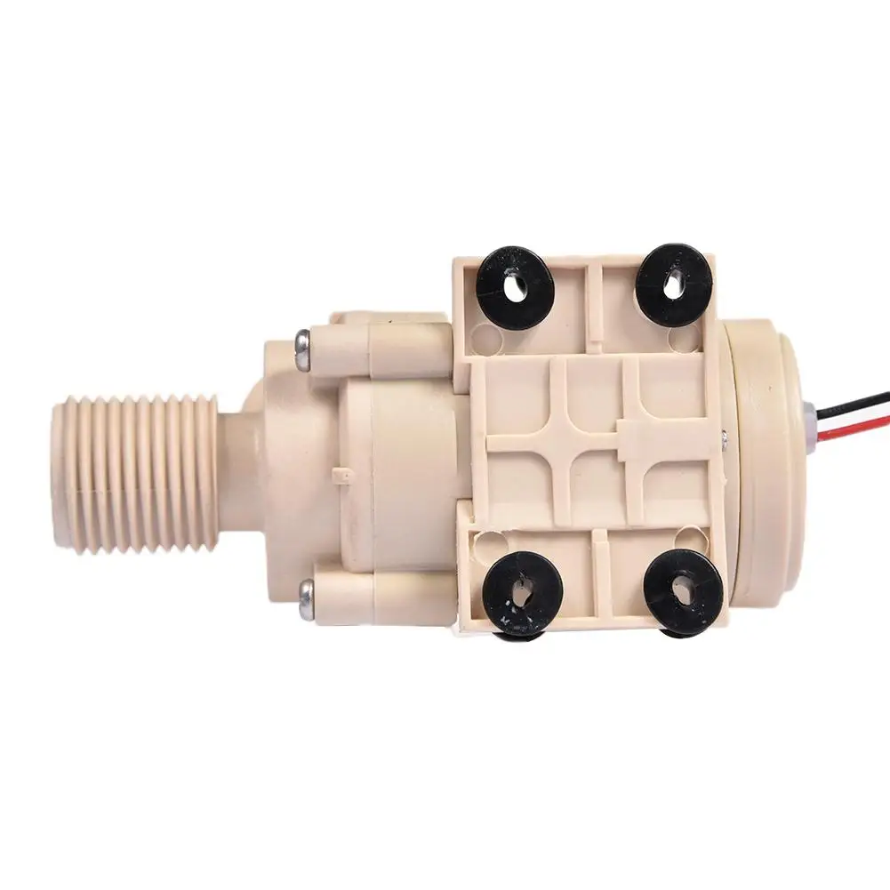 DC 12 V/24 V, 0-110 градусов Цельсия, бесщеточный циркуляционный насос, Солнечный/газовый/электрический нагреватель горячей воды, подпорный погружной насос