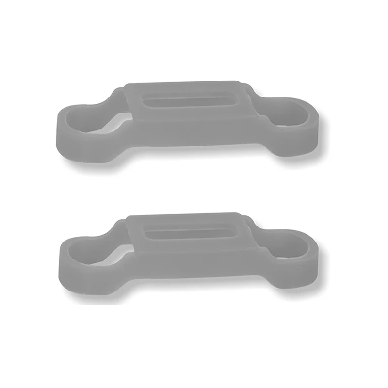 2pcs grey Стабилизатор пропеллера держатель для DJI Mavic мини Лопасть Винта дрона фиксированный реквизит транспорт протектор Пряжка мягкий чехол крепление аксессуар - Цвет: 2pcs grey
