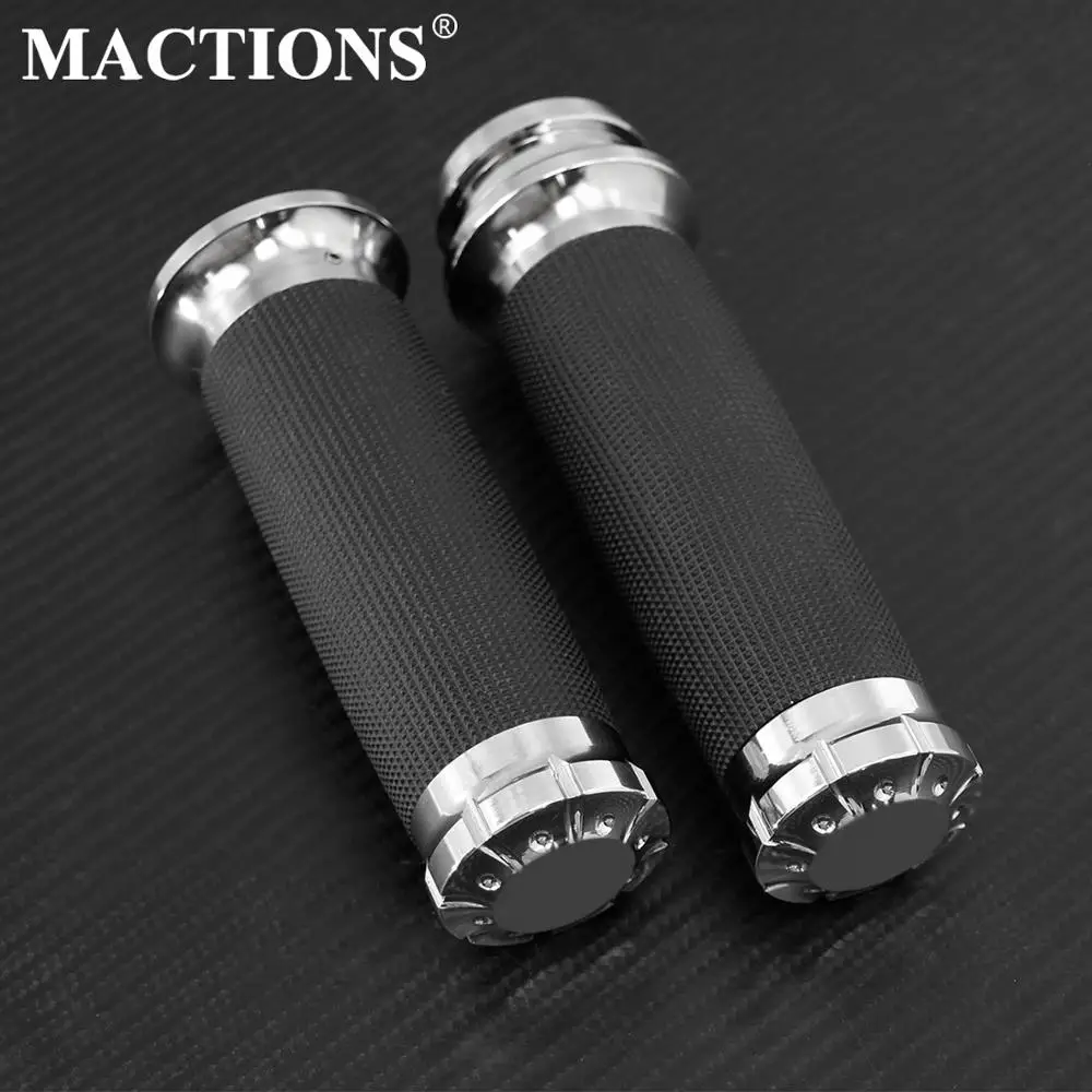 

1" 25MM Hand Grips Handlebar Electronic Throttle For Harley Heritage Softail Classic FLSTC Touring Road King Special FLHRXS