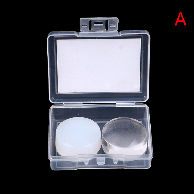Stamper Replacement Head Silicone Refill Head Clear Jelly French Nail Tool Nail Polish Print Nail Seal Stamp Template