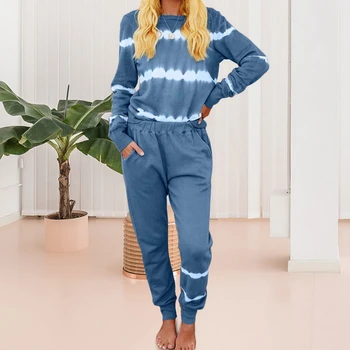 

Women Pajamas Set Tie Dye Women's Pajamas Lounge Wear Homewear Suit Loungewear Set Women Sleep Wear Sleepwear Pajamas Women