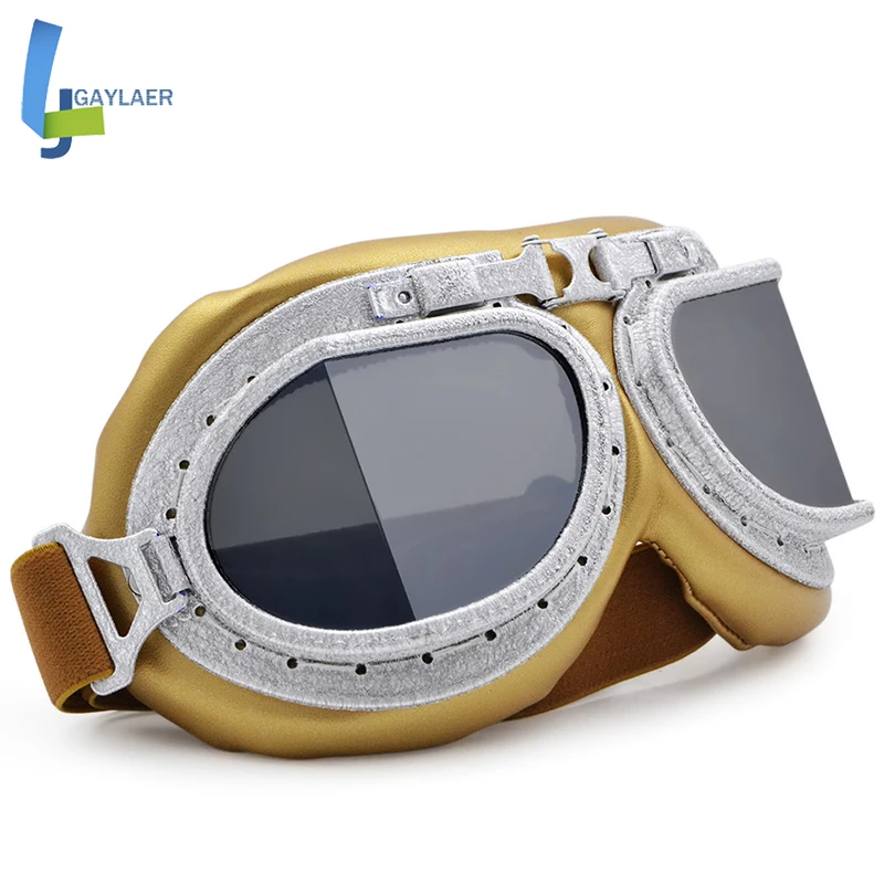 Мотокросс Gafas мотоциклетные очки Пилот Мотоцикл байкер очки для шлема кафе гонщик гидроцикл