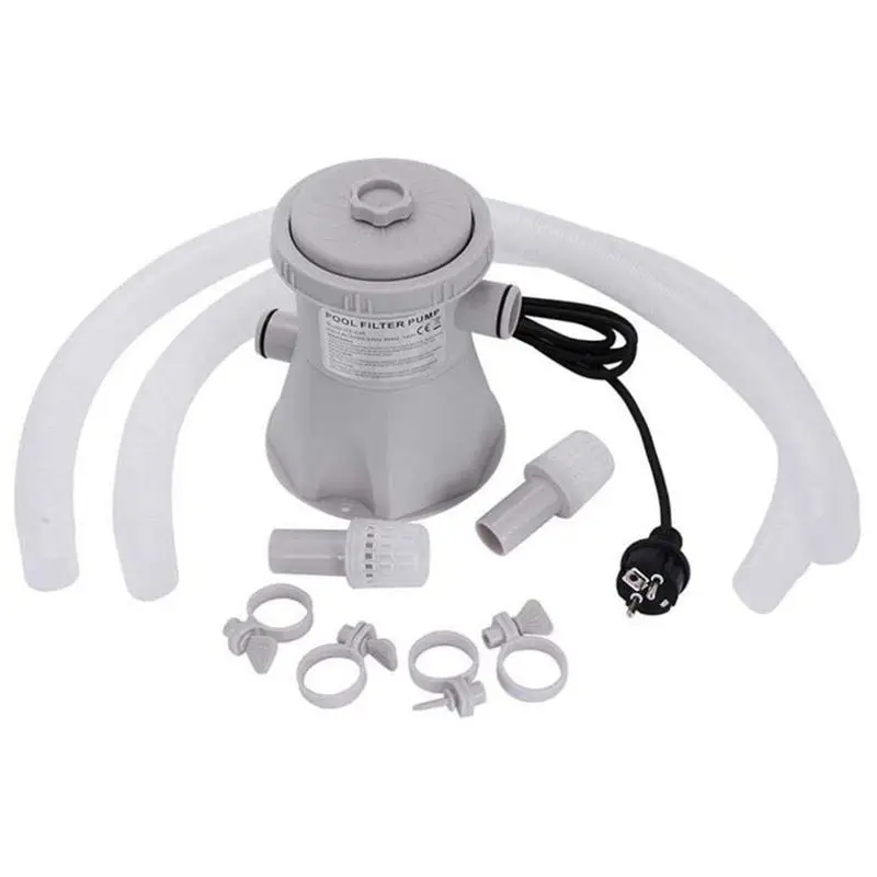 Горячая XD-EU plug 220V электрический насос для фильтра для бассейнов, насос для бассейна и набор фильтров, насос для бассейна, детский бассейн Водяной насос(Gre