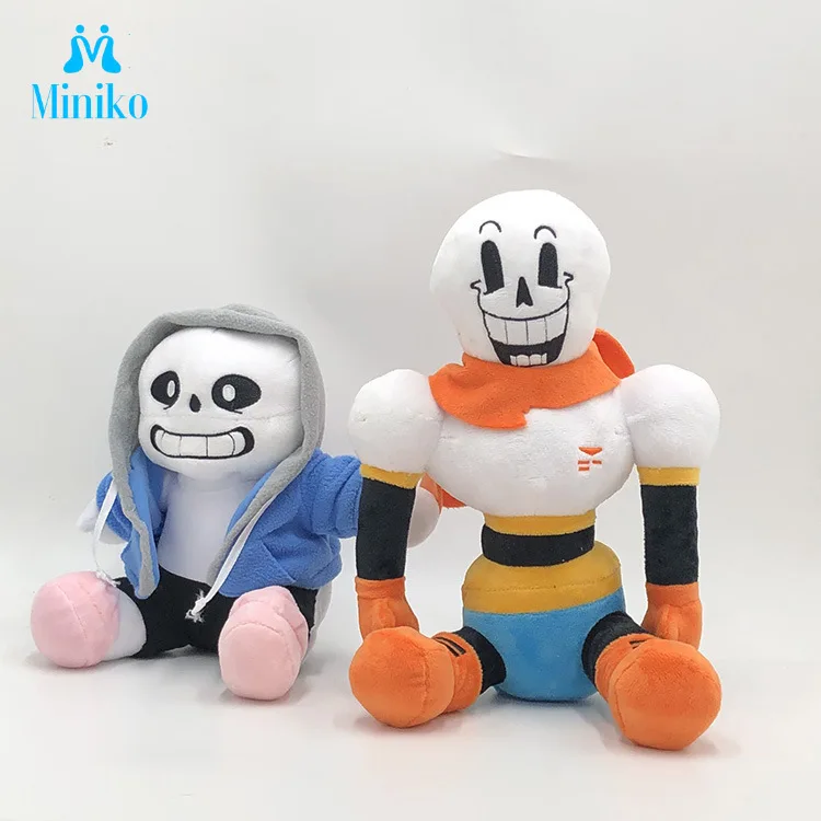 2 шт. 26 см, плюшевая игрушка в стиле Undertale Papyrus Asriel Sans Asriel Lancer Ralsei, мягкая плюшевая кукла игрушка детский подарок