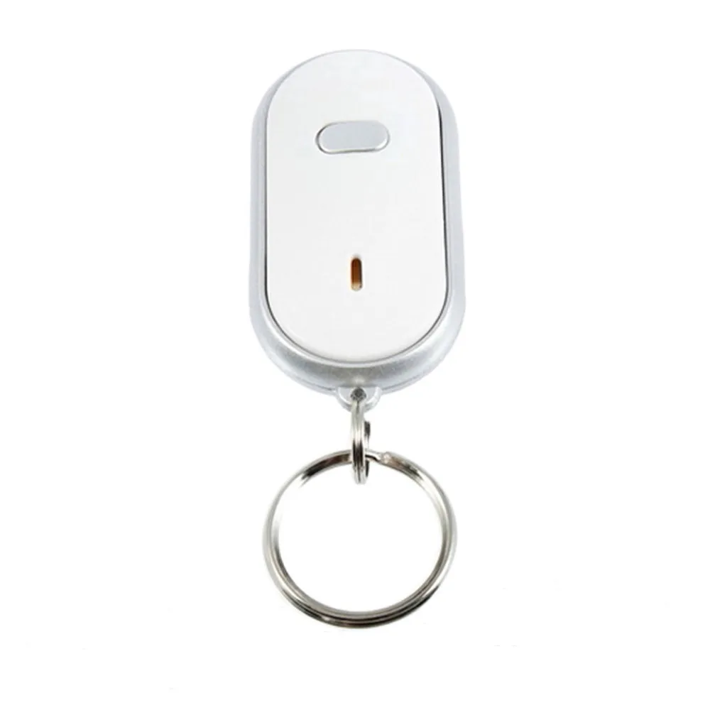 emergency strobe lights Mini Whistle Anti Lost KeyFinder Alarm Wallet Pet Tracker Smart Flashing Beeping Remote Locator Keychain Tracer Key Finder + LED emergency alarm button