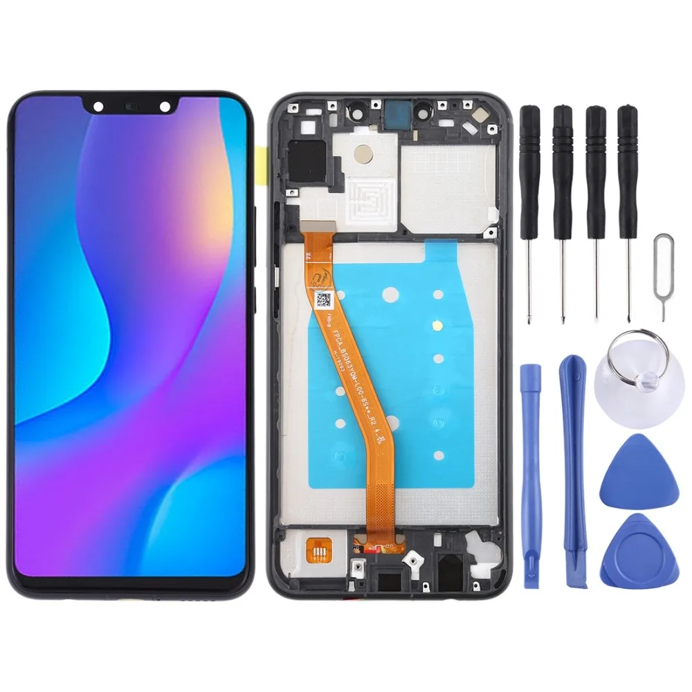 IPartsBuy ЖК-экран и дигитайзер полная сборка с рамкой для huawei Nova 3i