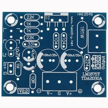 

20W LM1875T Mono Channel Stereo Audio HIFI Amplifier Board Module DIY Kit