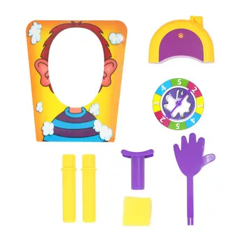 

Cake Cream Pie In The Face Family Party Fun Game Funny Gadgets Prank Gags Jokes Anti Stress Toys Joke Machine Toy Gift