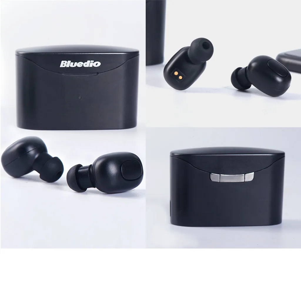 20 Bluedio T-elf Bluetooth 5,0 Спортивная гарнитура Беспроводные наушники с зарядной коробкой игровые спортивные стерео наушники