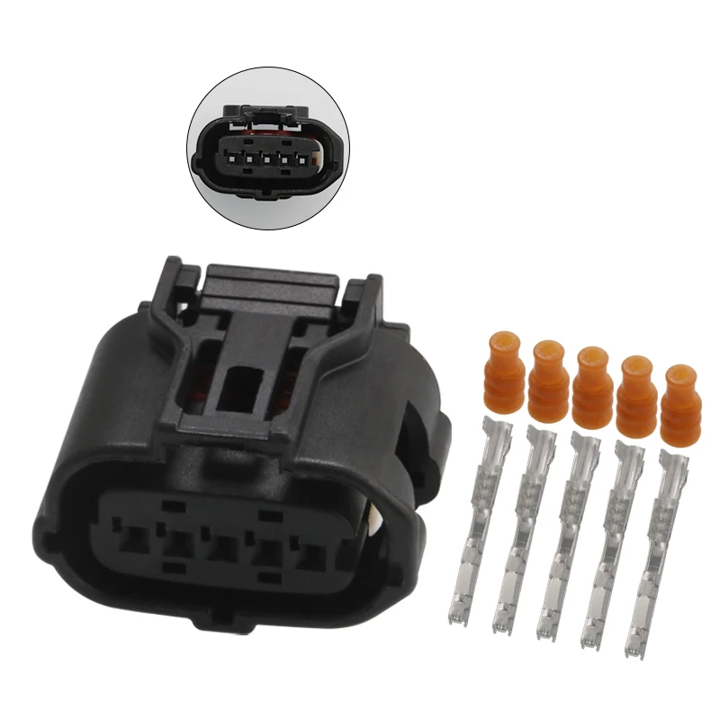 

5sets 5pin Female TS Series MAF Sensor Connector Air Flow Meter Plug 6189-1046 For Sumitomo Toyota