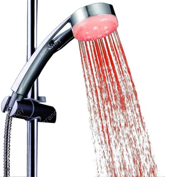 

Single Red New led colored water shower without color box 8008-A9