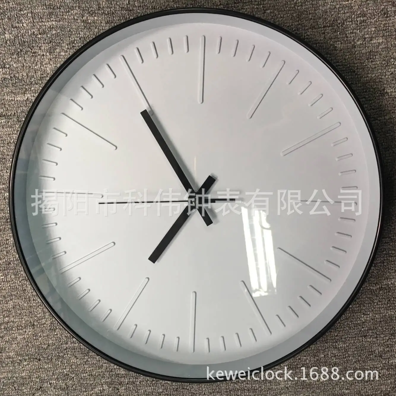 Outdoor Iron Art Garden Hour Creative Fashion Double-Sided Wall Clock Metal Clock Rooster Bell Modeling