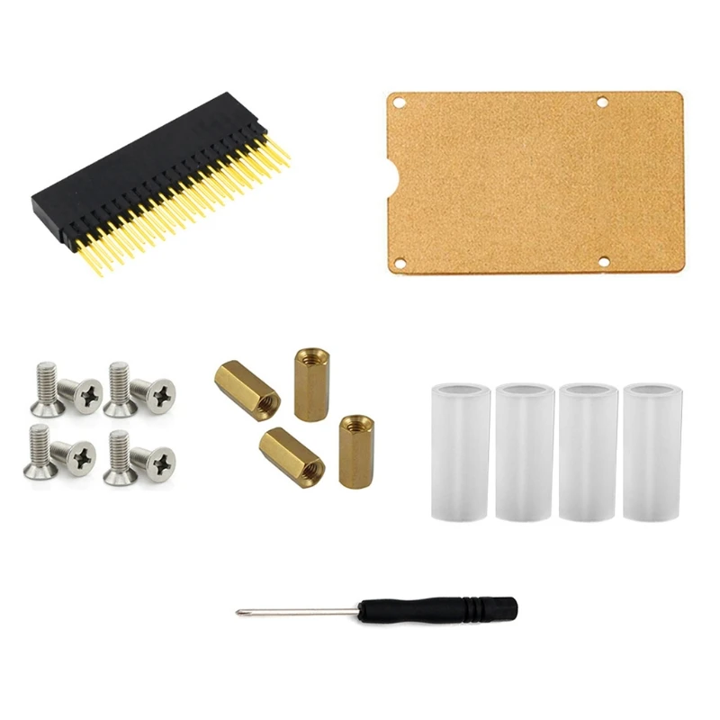 

2x20-pin 40Pin Extra Tall Female Stacking Header for Pi Model B+ Pi 2 3 4B with Acrylic Base