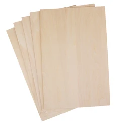 Modelo de hoja de artesanía de tilo, 5 piezas, pirografo de construcción, tablero de álbum de recortes, tallado, artesanía, accesorios educativos DIY