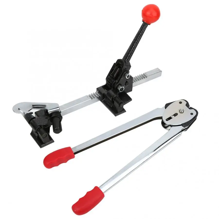 Manual Plastic Strap Tensioner Cutter Crimper for PP/PET Packing Strapping Tool 12-16mm Manual Packer