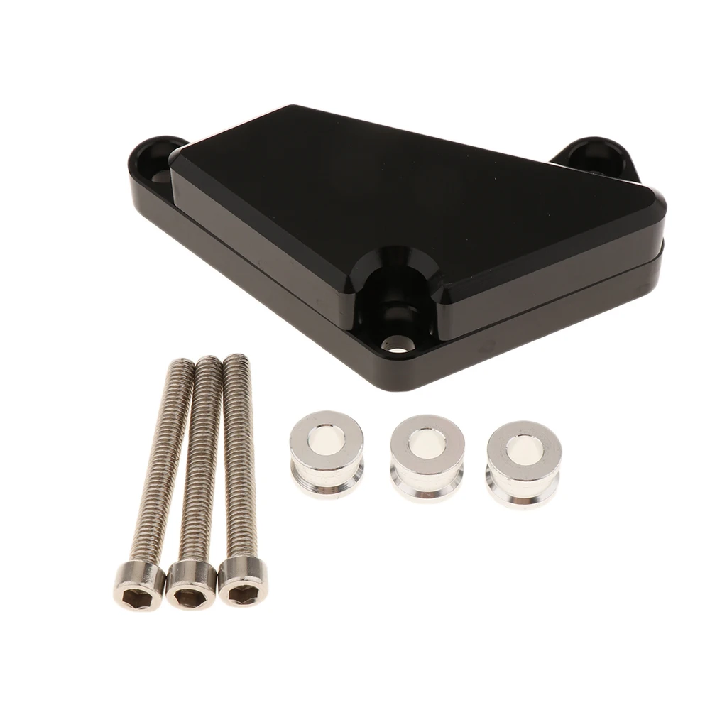 Black Engine Anti Fall Protection Slider Block For Kawasaki Z1000 2010 2012