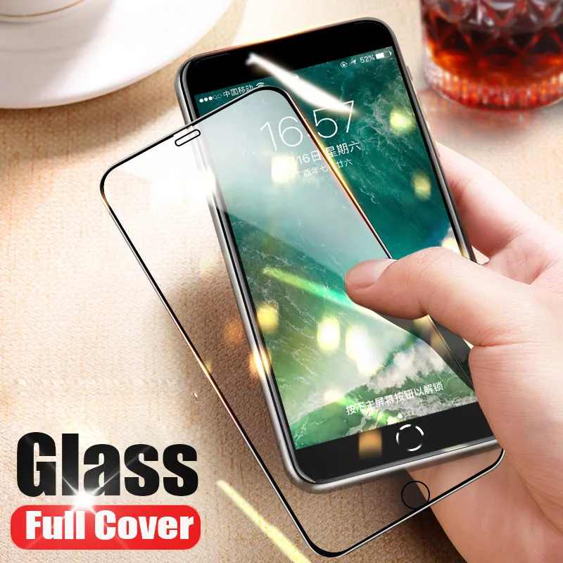 

30D Protective Glass Screen Protector On The For IPhone 7 6s 5s se 8 Tempered Glass For IPhone 8 7 6s Plus Curved Cover Glass