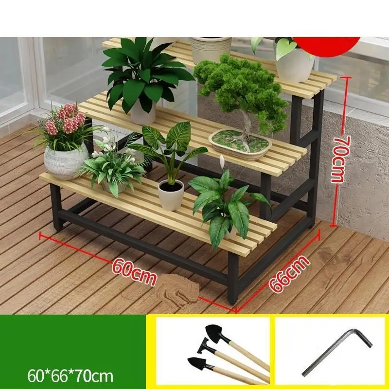 Version H Крытый для Repisa Estante Para Plantas горшок плантенреккен лестница гостиная балкон Dekoration открытый цветок стенд завод полка - Цвет: Version H