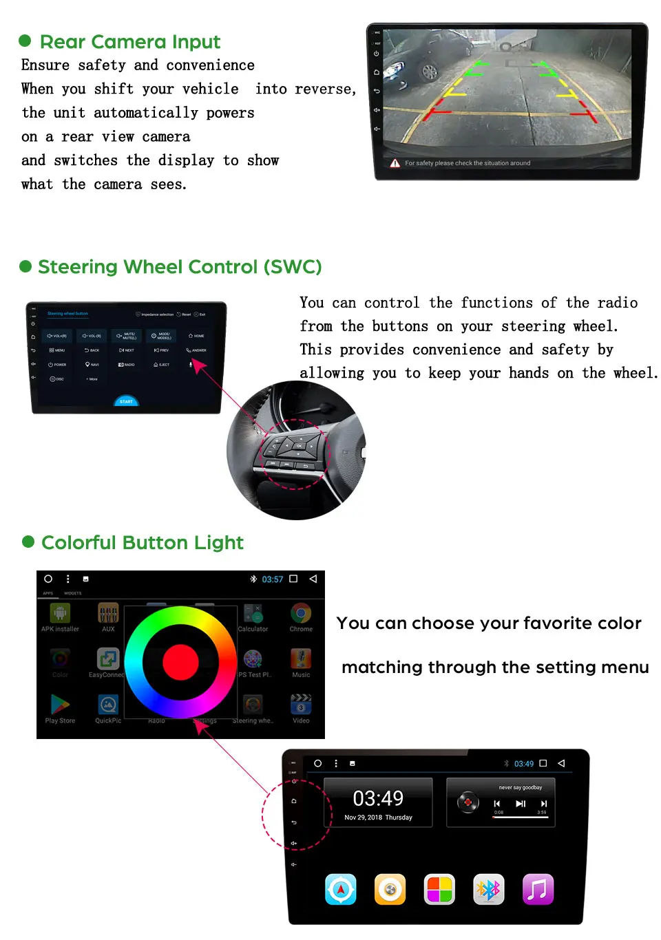 Excellent 2din 9"Android 8.1 car radio  GPS navigation  suitable for 2017 GS stereo multimedia player RDS,MP3,MP4,Bluetooth 5