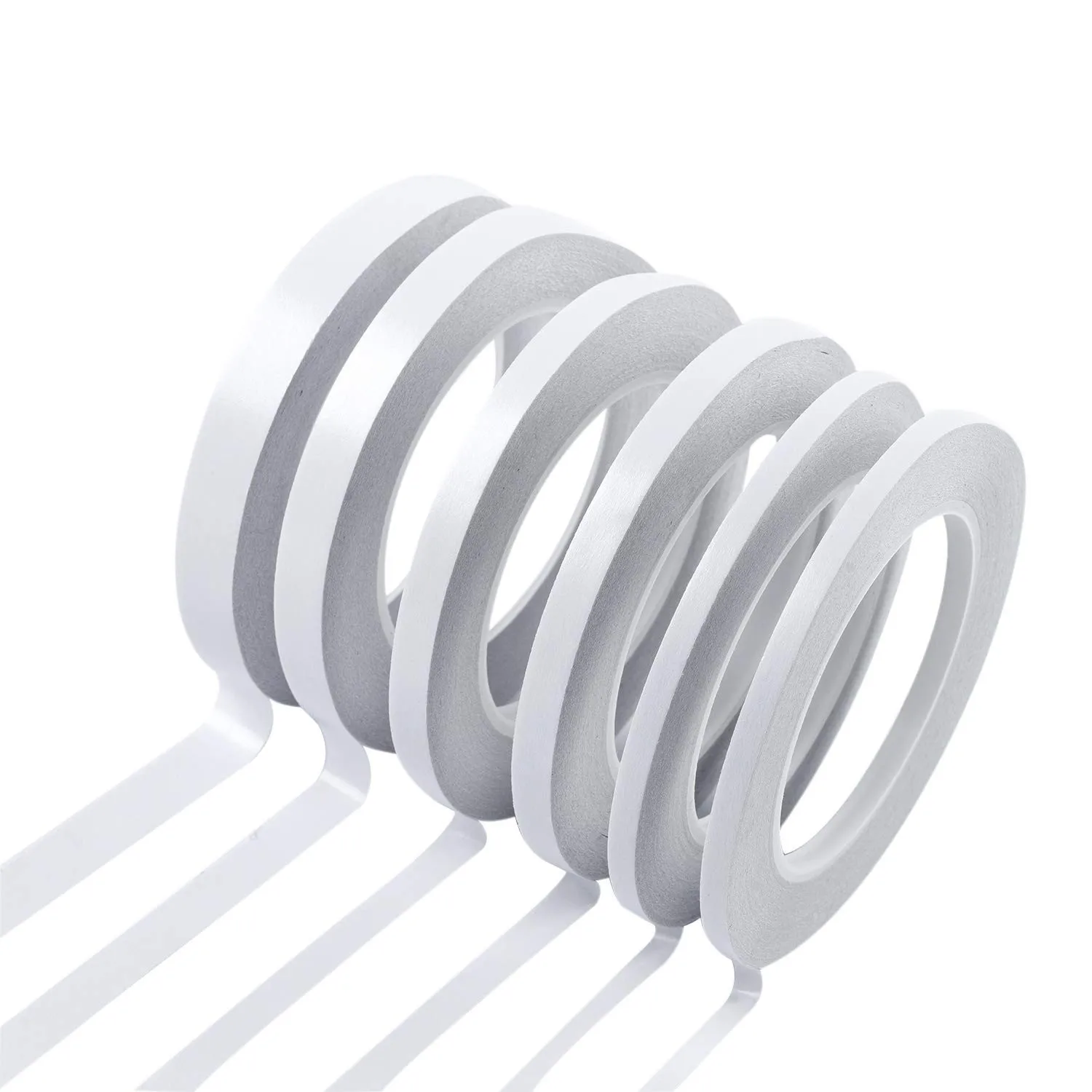 

6 Rolls Heavy Duty Adhesive Sticky Tape Two Sided Tapes for Scrapbooking Double Sided Adhesive Roll Tape Repair Accessories