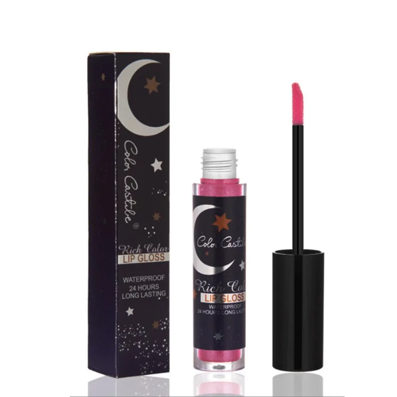Make Up12color Алмазный сверкающий блеск для губ долговечная антипригарная чашка Водонепроницаемая шелковистая блестящая помада Maquiagem Новинка